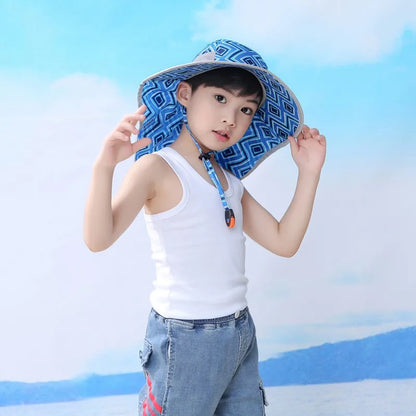 Summer SPF 50+ Child Sun Hat Boys Girls