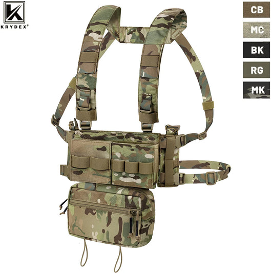 MK3 MK4 Hunting Carrier Vest w/ 5.56 7.62 Magazine Pouch