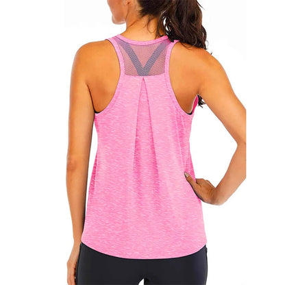 Women Yoga Wear/Loose Fit Crop Tank