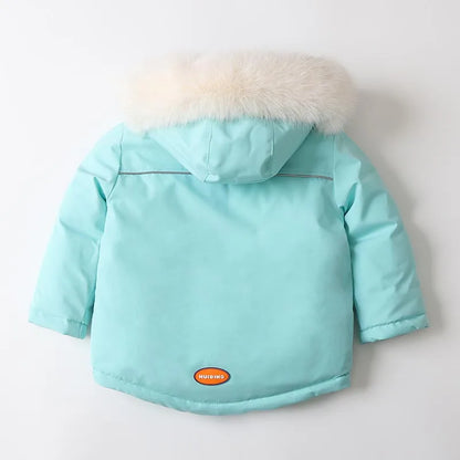 Children's Windproof and Waterproof Snow Jacket and Pants