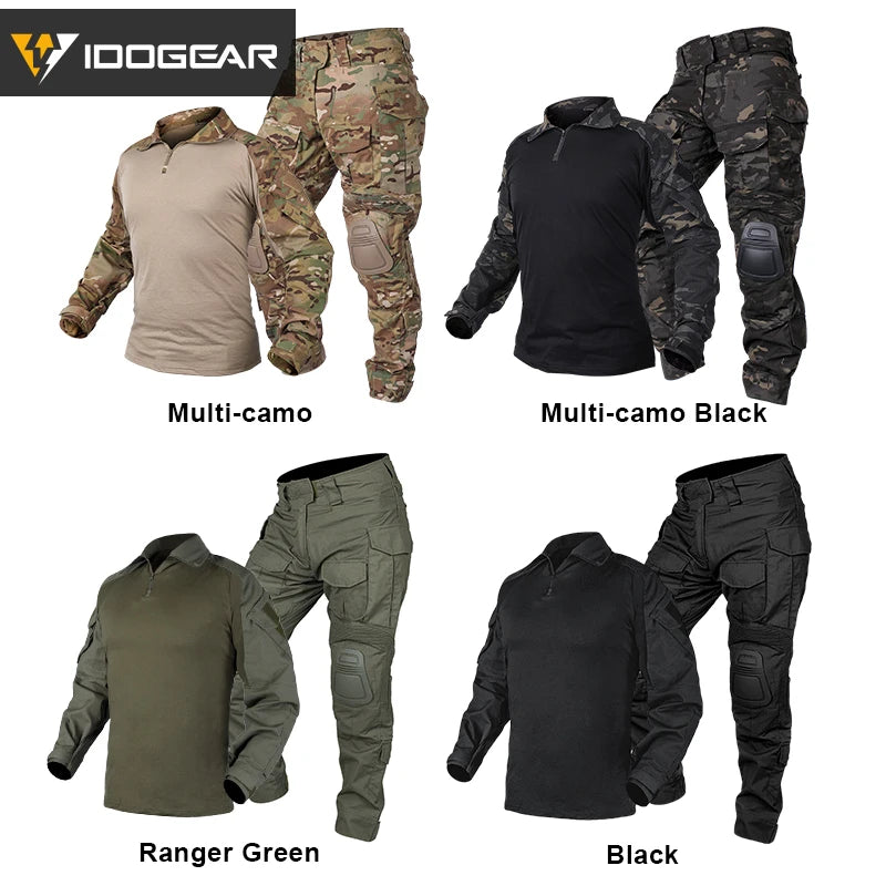 IDOGEAR Hunting Clothes for Men, Camouflage Uniform