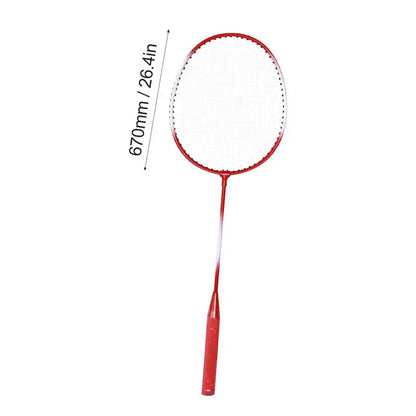 Professional 2 Player Badminton Rackets Indoor Badminton Set