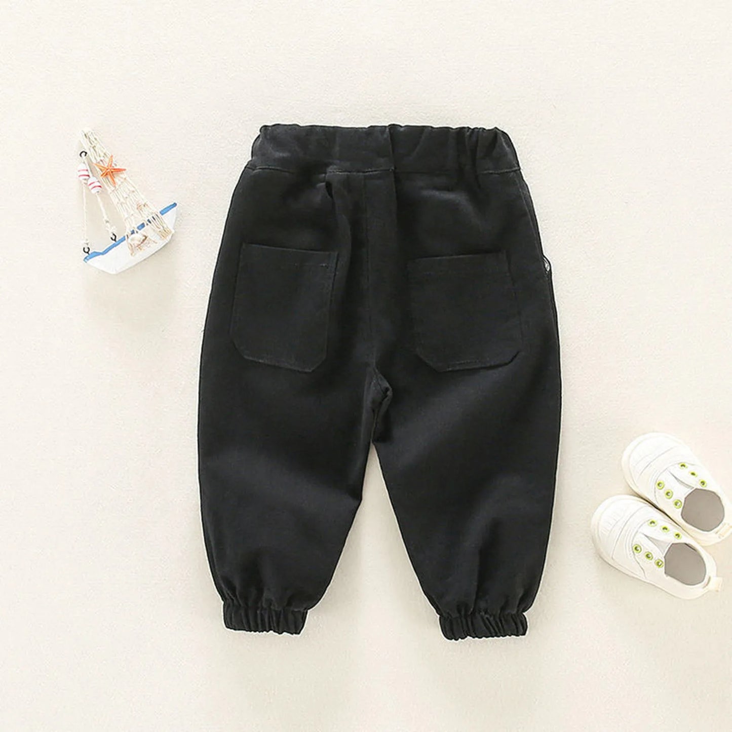 Toddler Boy Casual Solid Color Leisure Leggings