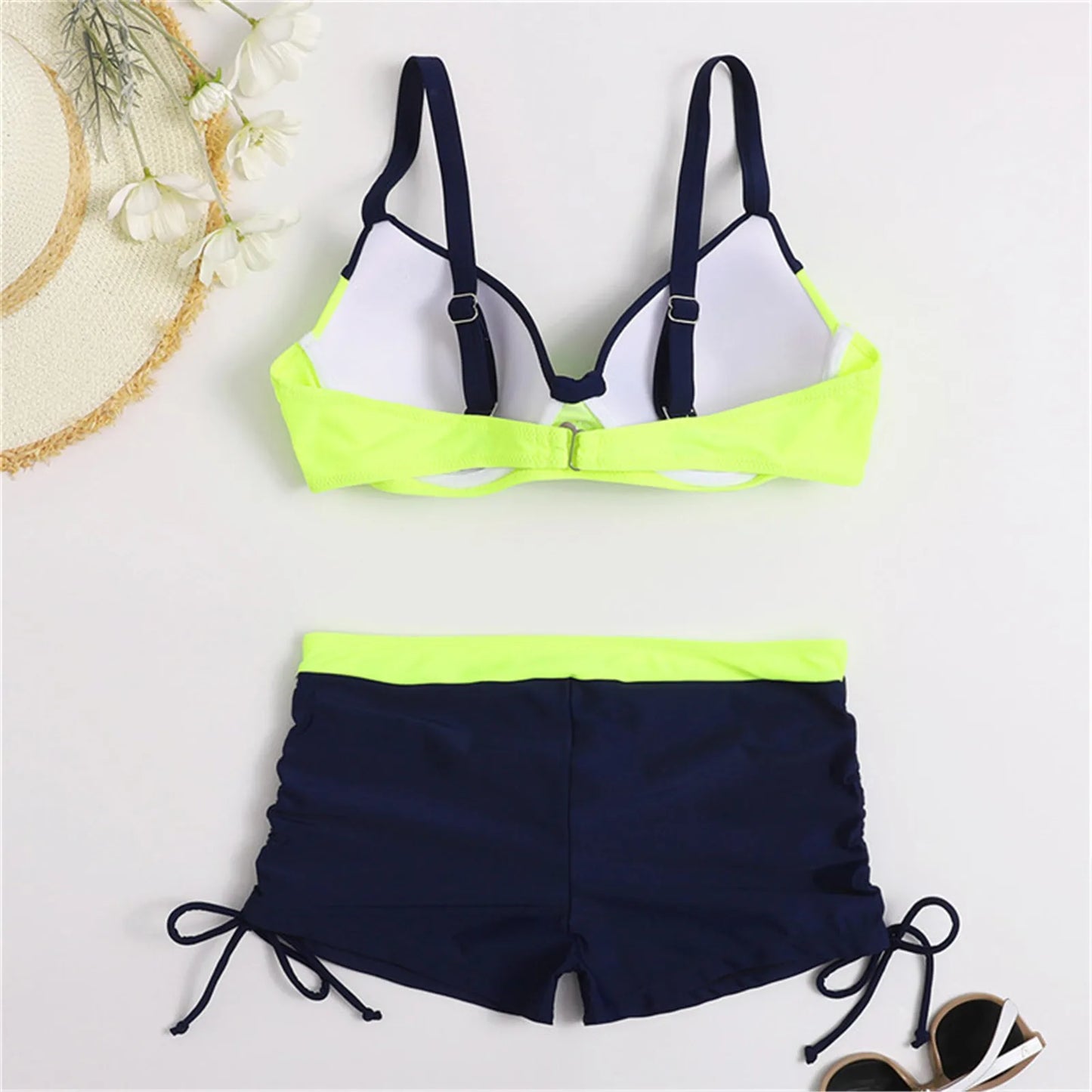 Women Tankini Set Swimwear Swimsuit Push Up Beachwear