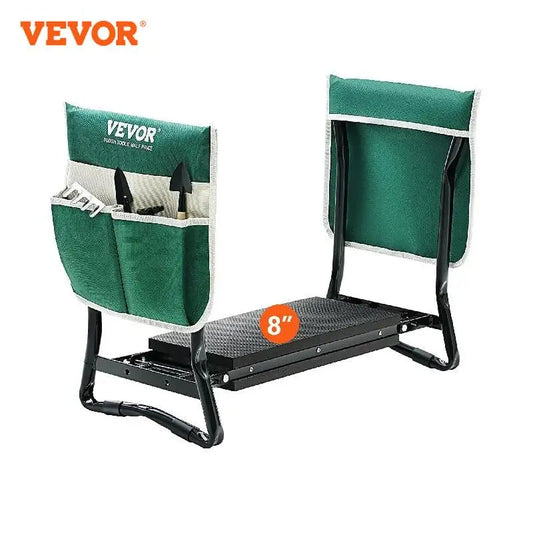 Garden Kneeler and Seat 330 lbs Load Capacity, 8/10" EVA Wide Pad