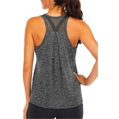 Women Yoga Wear/Loose Fit Crop Tank