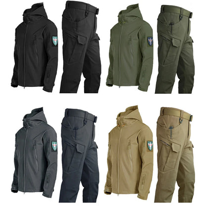 SoftShell Tactical Waterproof Jacket for Men