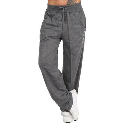 Women Casual High Waist Loose Baggy Sweatpants