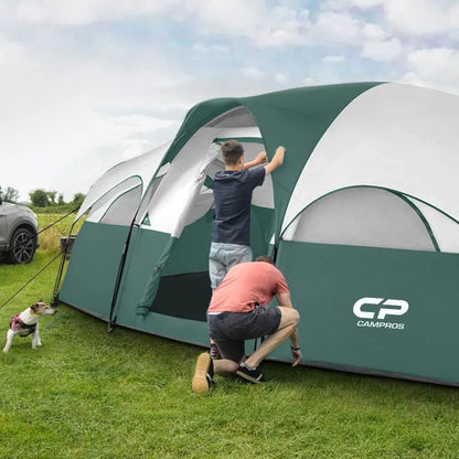 8 Person Camping Tents, Weather Resistant Family Tent