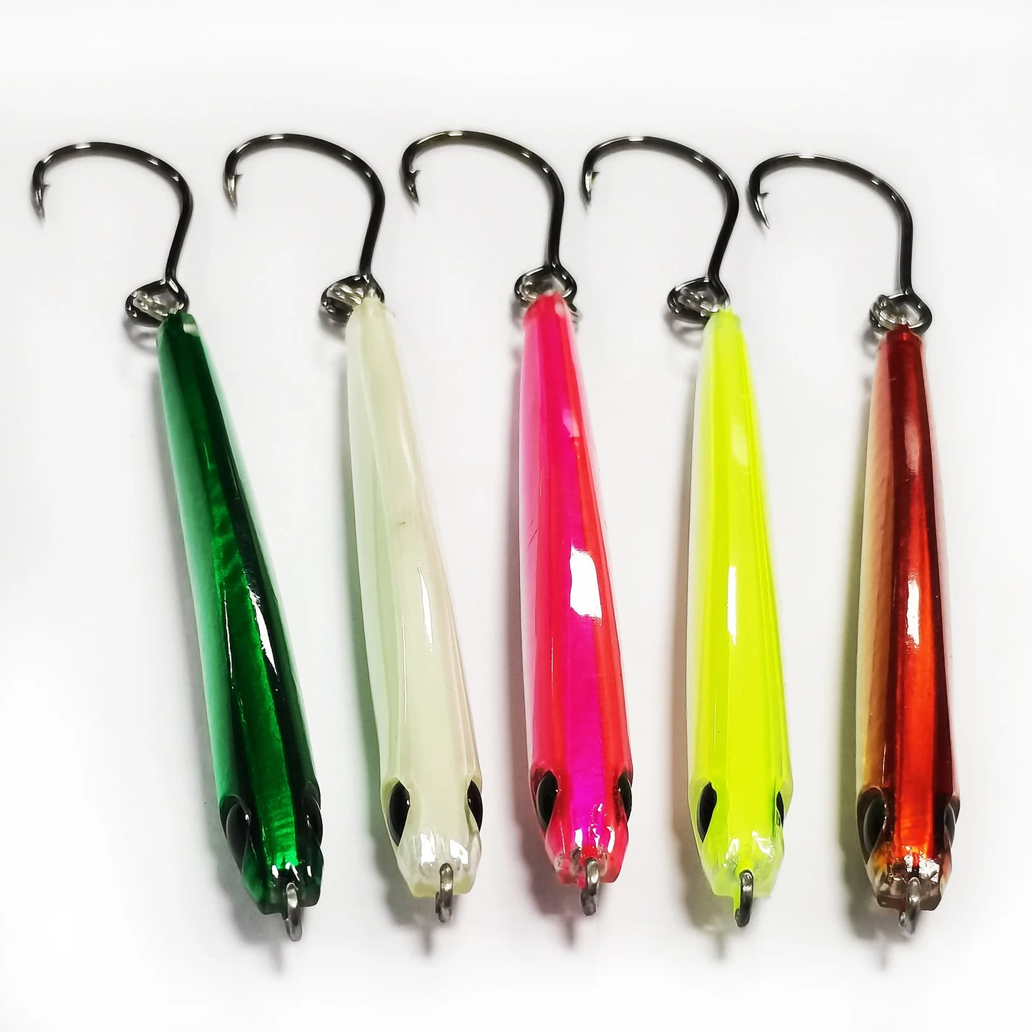 5pcs Epoxy Resin Jigs, Epoxy Fishing Jig Lure, Mixed Colors