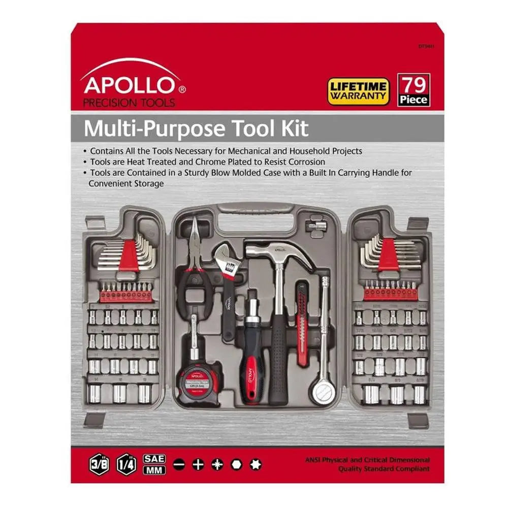 79pc Multi Purpose Tool Kit Set