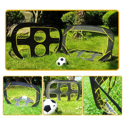 Kids Soccer Goal, Cage Net Foldable Gate Impact-Resistant