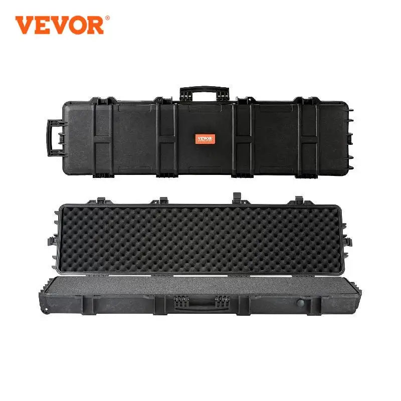 Rifle Hard Case Long Gun Storage  W/ 2 Casters