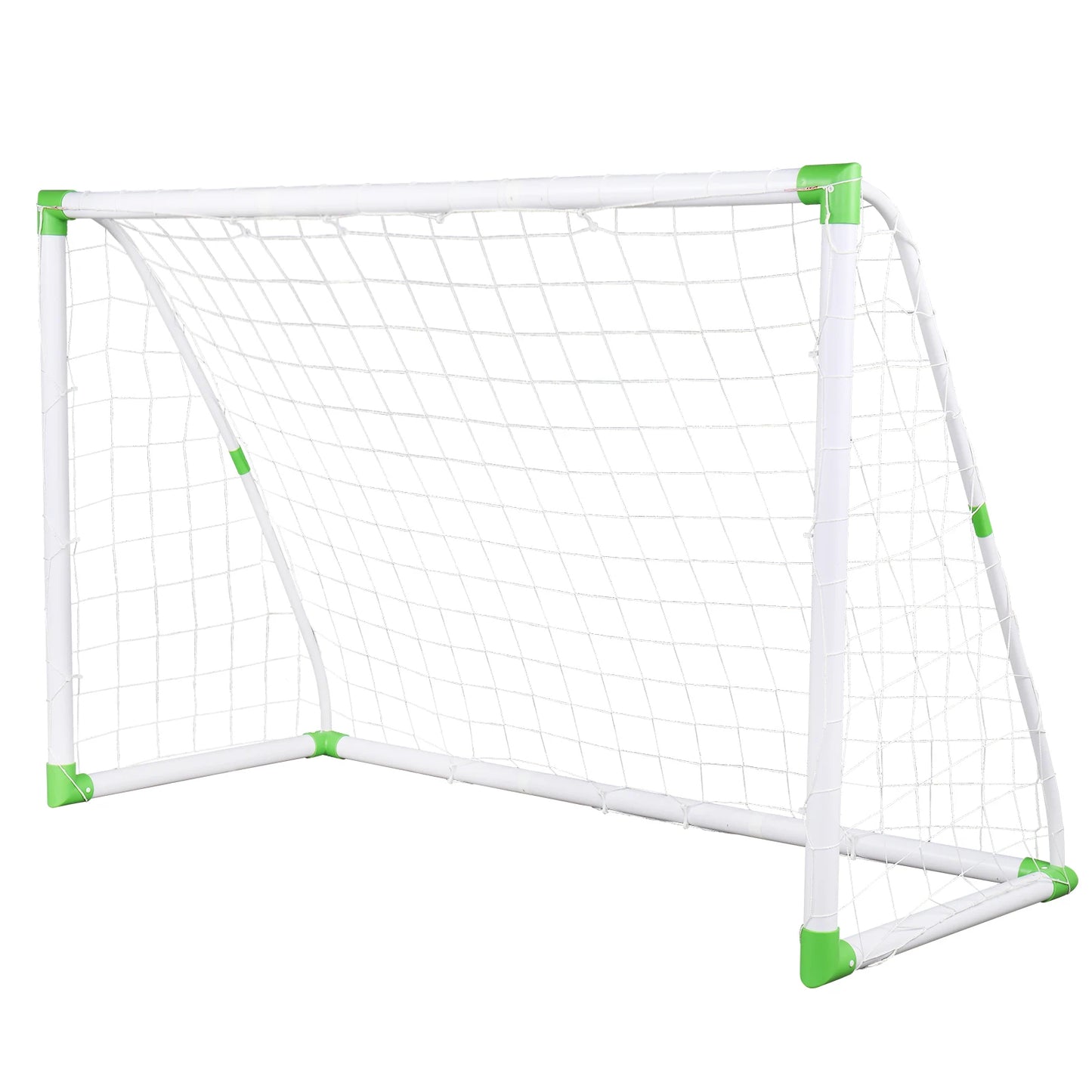 182x120x80cm Soccer Goal and Mesh Net PVC Tube