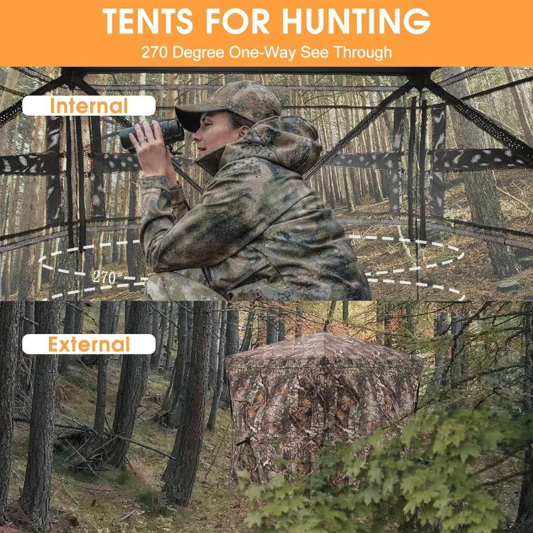 1-4 Person Hunting Camouflage Ground Blinds