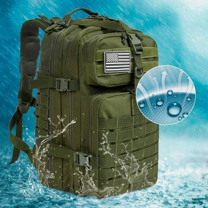 30L/50L 1000D Nylon Waterproof Trekking Fishing Hunting Backpack