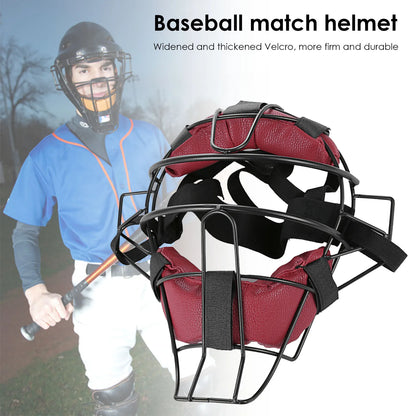 Baseball Protective Helmet, Softball Face Mask, Durable Fielder Head Guards