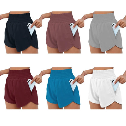 Breathable Loose Sport Shorts with Pockets