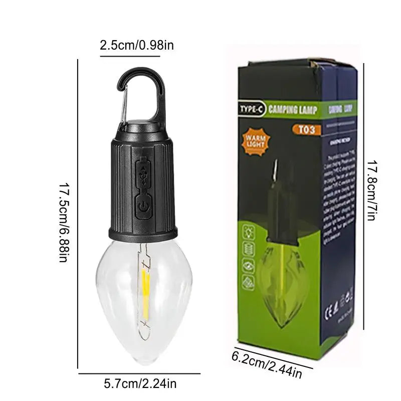 Portable Camping Lights, Rechargeable Lamp Led Light Lantern