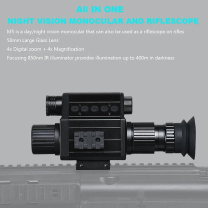 M5 Digital Riflescope Night Vision Scope