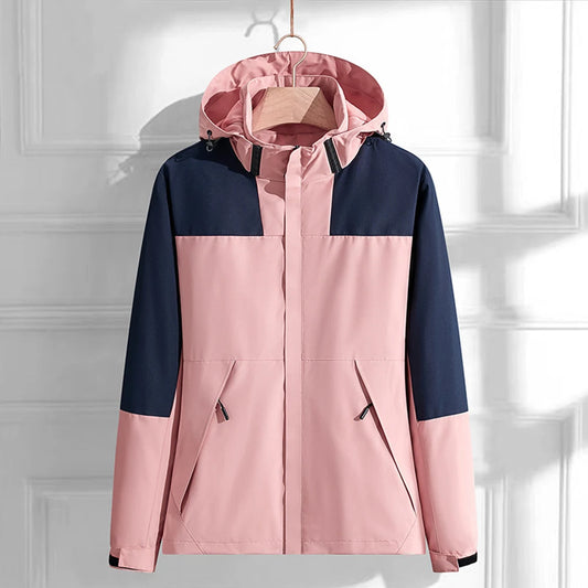 Women Two-piece Hooded Jacket Set, M-XXL