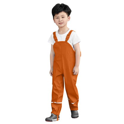 Overall Waterproof Rain Pants for Kids 2-8 Years