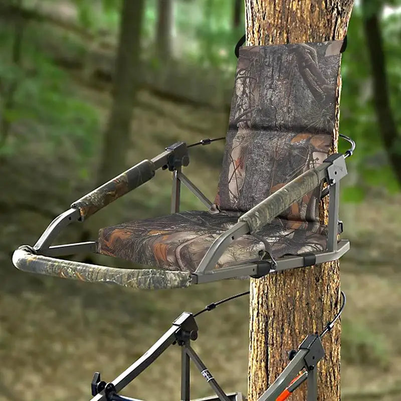 Outdoor Tree Stand Seat With Adjustable Strap