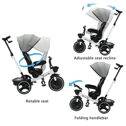 Ubravoo Baby Stroller Tricycle Ride Bike