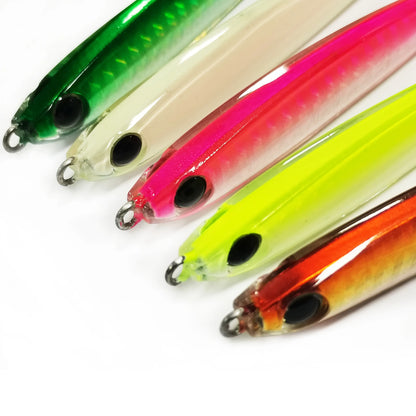 5pcs Epoxy Resin Jigs, Epoxy Fishing Jig Lure, Mixed Colors