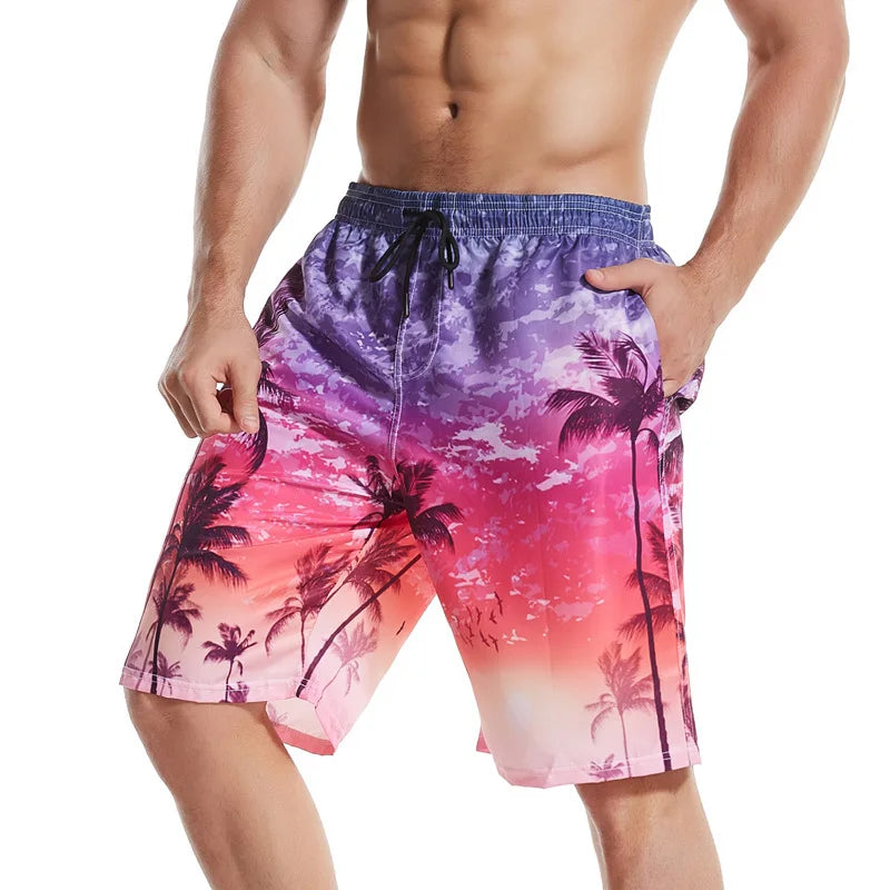 Hot Men's Summer Beach Shorts Swim Trunks