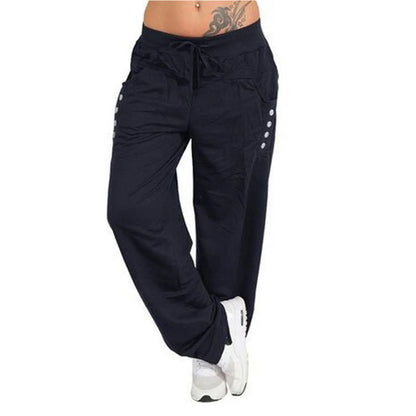 Women Casual High Waist Loose Baggy Sweatpants