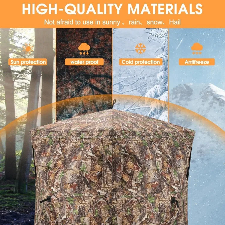 1-4 Person Hunting Camouflage Ground Blinds