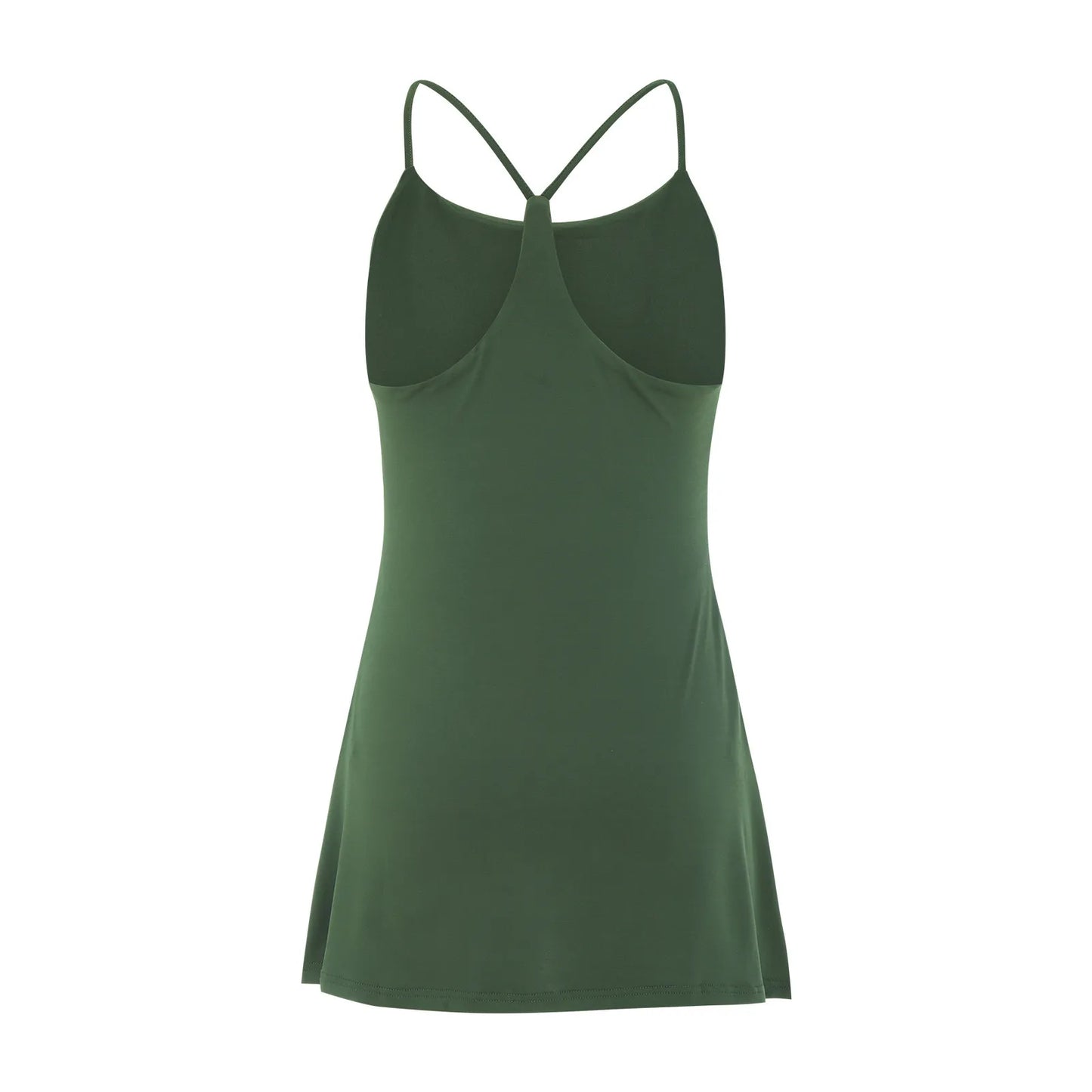 Tennis Exercise Sporty Chic Dress With Built-In Bras