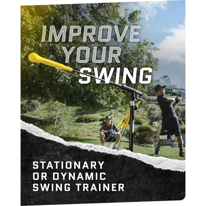 Premium Portable Batting Practice/Hitting Swing Trainer System, All Ages Training