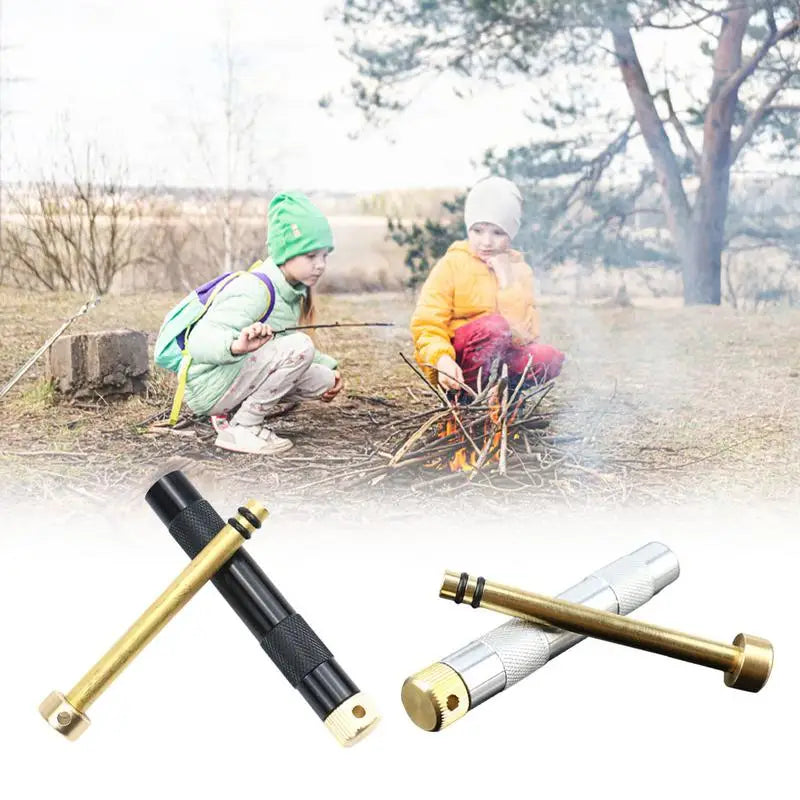 Fire Piston Fire Starter Survivor Tool for Camping