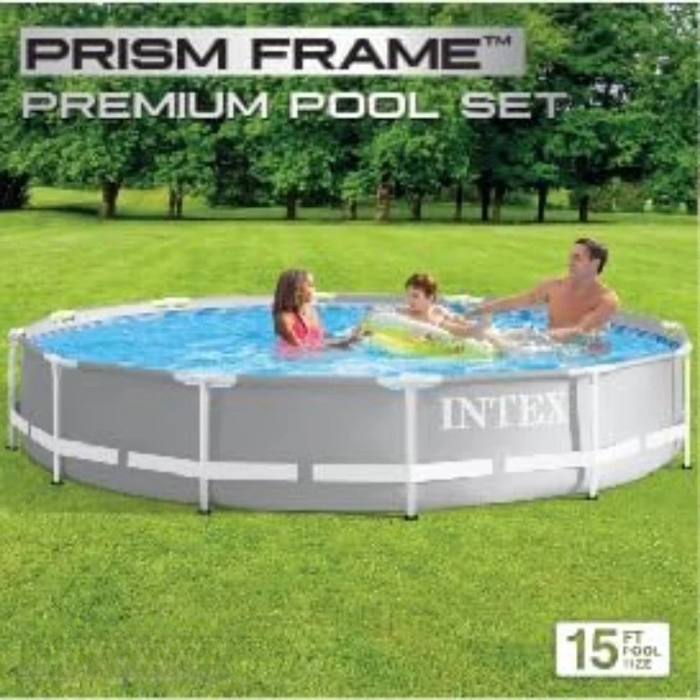 Swimming Pool, Gray and Secure Pool Cover Ladder