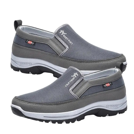 Breathable Men's Slip On Shoes For Hiking Walking